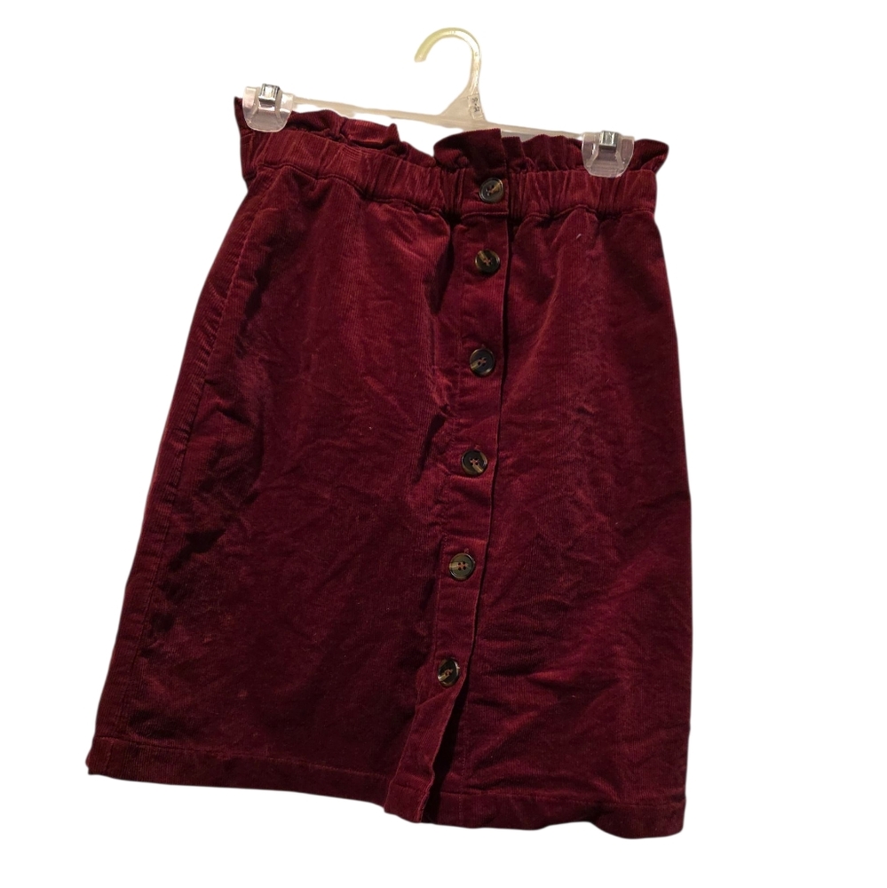 Skies are Blue – Skirt – Size Small – Red